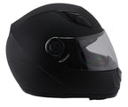 Milwaukee Performance Helmets MPH9800DOT Velocity Full Face Matte Black Helmet