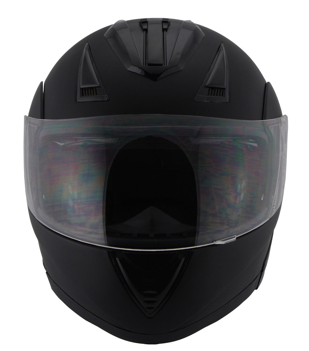 Milwaukee Performance Helmets MPH9801DOT Expedition Modular Matte Black Helmet