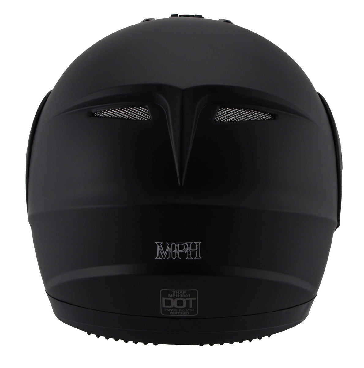 Milwaukee Performance Helmets MPH9801DOT Expedition Modular Matte Black Helmet