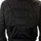 Milwaukee Leather Men's Devious Black Textile Motorcycle Jacket w/ CE Armor - MPM17025