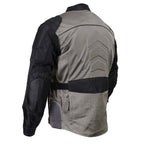 Milwaukee Leather Men's Venture Dark Grey/Black Textile Motorcycle Jacket w/ CE Armor - MPM17032