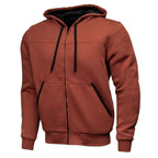 Milwaukee Leather Men's Streetguard Riding Hoodie - Aramid Reinforced with CE Shoulder and Elbow Armor