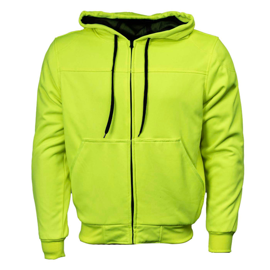 Milwaukee Leather Men's Streetguard Riding Hoodie - Aramid Reinforced with CE Shoulder and Elbow Armor