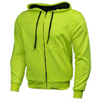 Milwaukee Leather Men's Streetguard Riding Hoodie - Aramid Reinforced with CE Shoulder and Elbow Armor