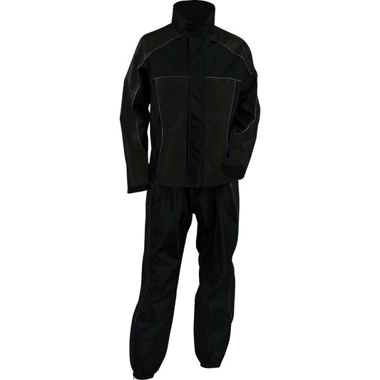 NexGen Ladies SH2222 Black Water Proof Rain Suit