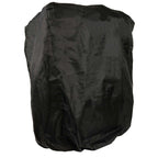 Milwaukee Leather SH537 Large Black Motorcycle Large Leather Deluxe Sissy Bar Pack Bag