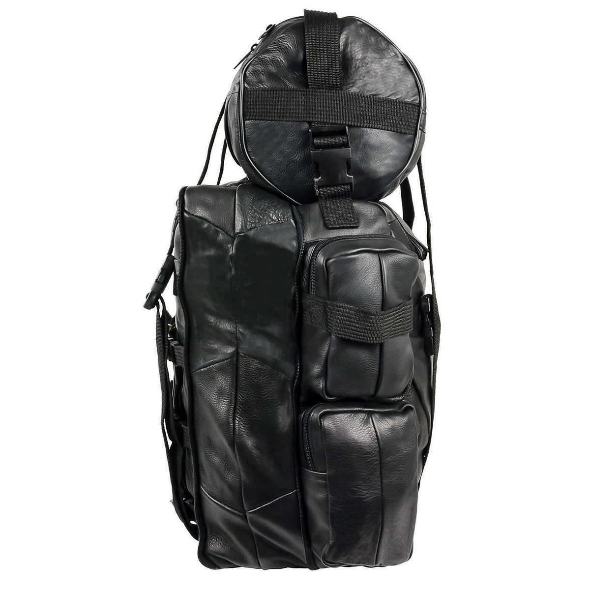 Milwaukee Leather SH537 Large Black Motorcycle Large Leather
