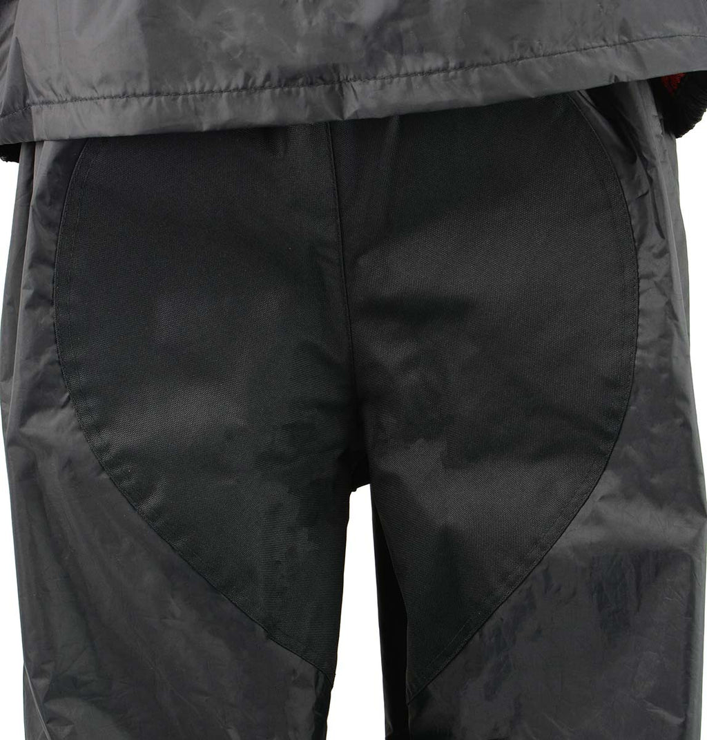 NexGen Ladies XS5031 Pink and Black Water Proof Rain Suit with Cinch Sides