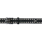 Hot Leathers Leather Belt with Studs BLA1013