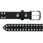Hot Leathers Leather Belt with Studs BLA1013