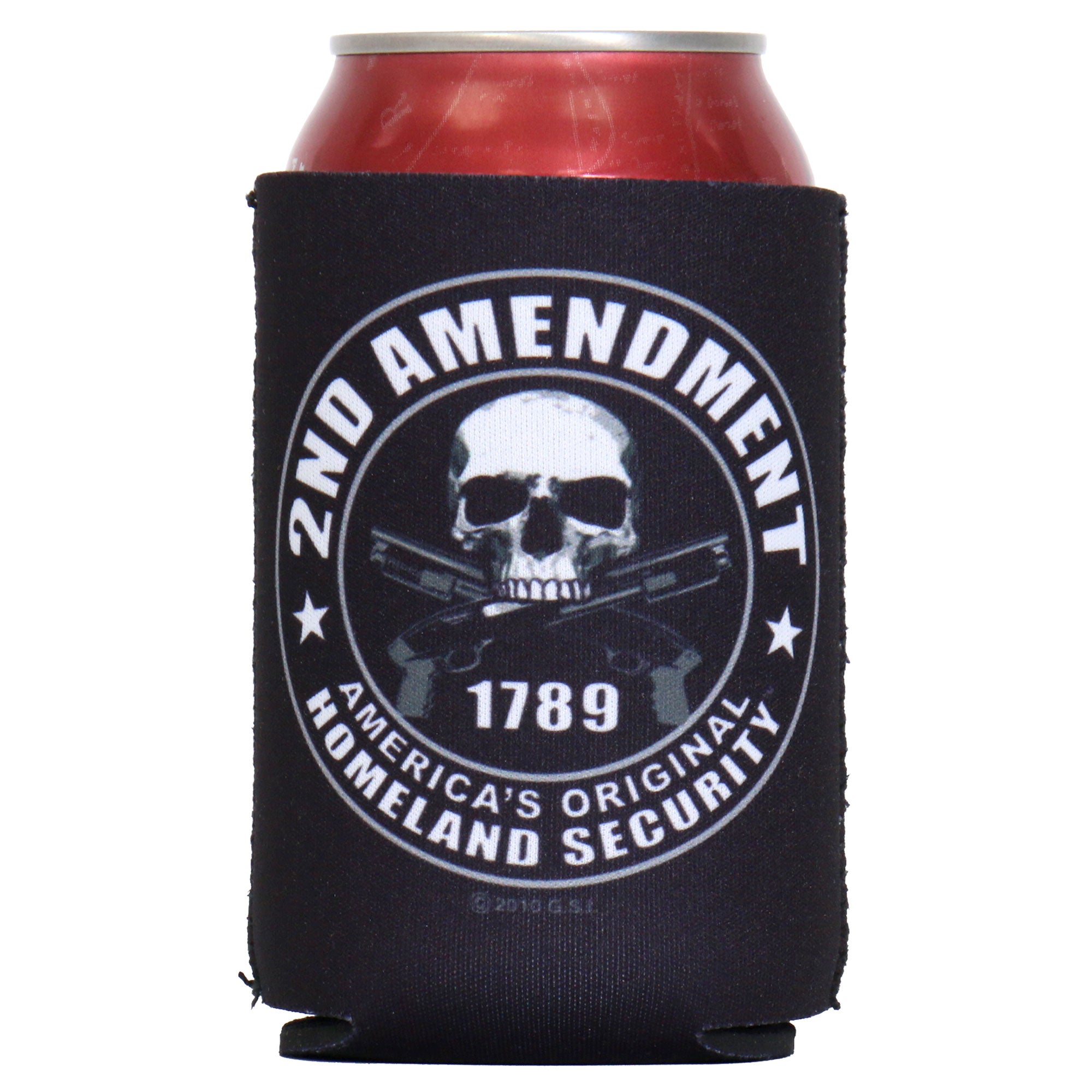 Hot Leathers 2nd Amendment Skull Can Wrap