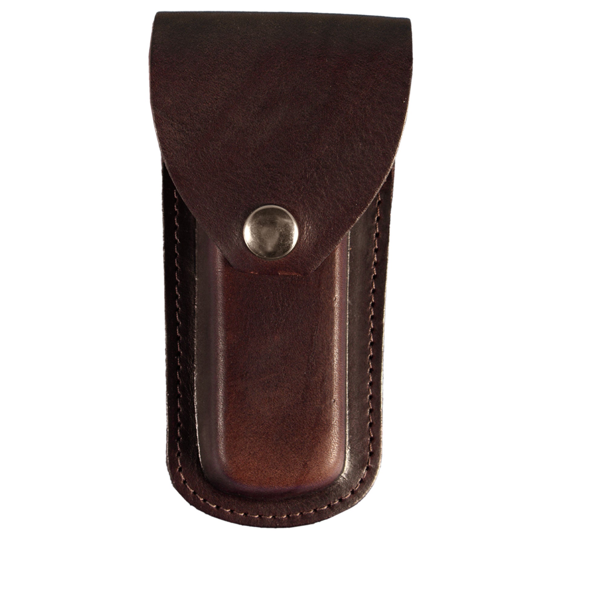 Hot Leathers CSF1004 Dark Brown Leather Knife Case