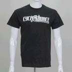 Official Cycle Source Magazine CSM1008 Men’s Scooter Tramp Black T-Shirt