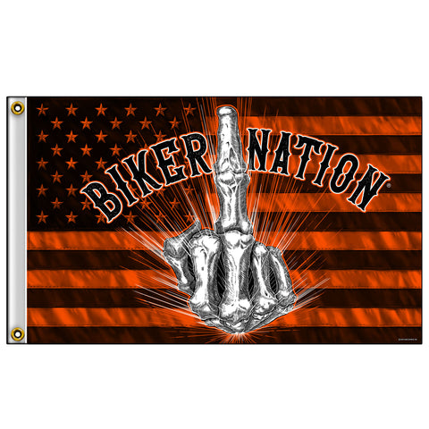 Hot Leathers FGA1076 Bone Finger Flag