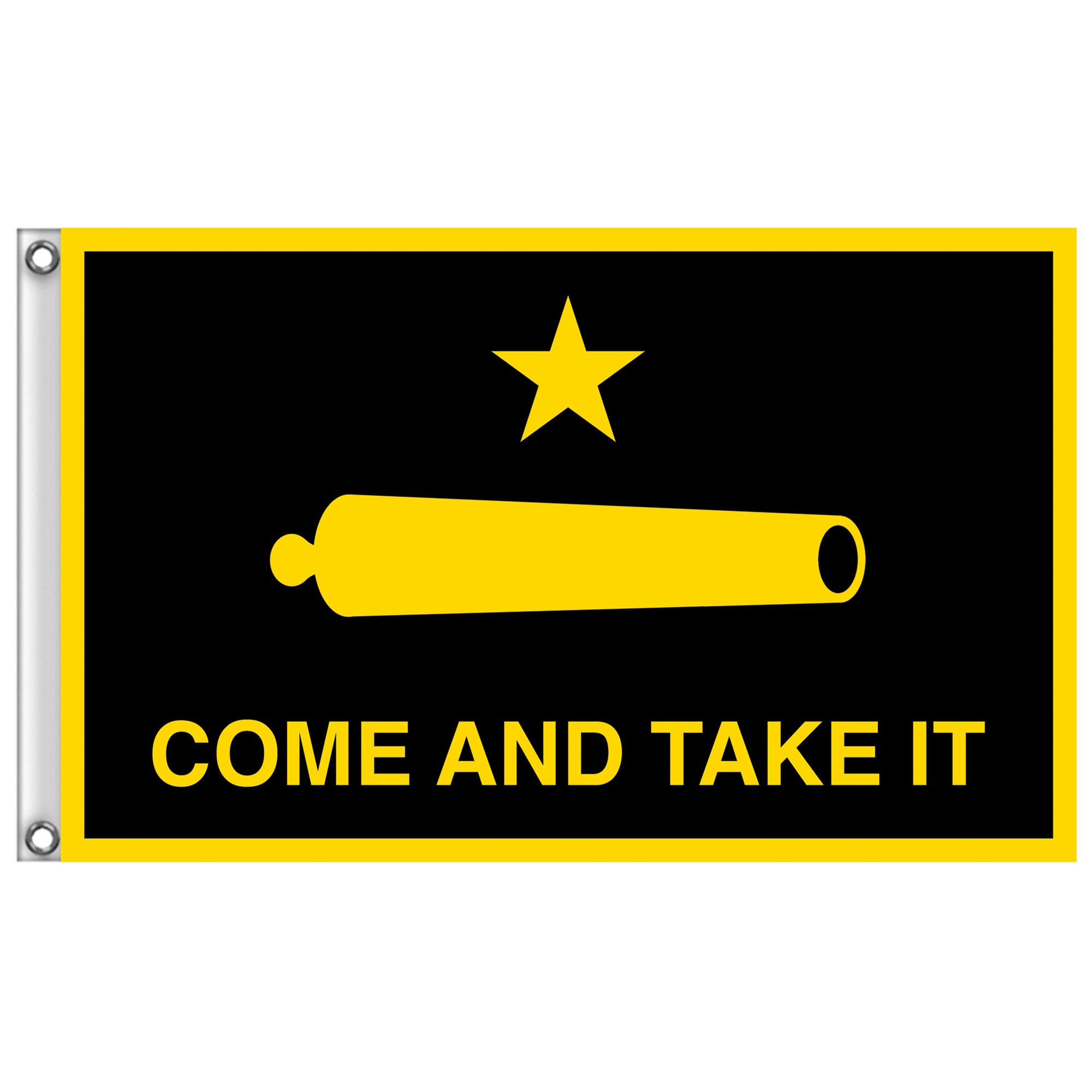 Hot Leathers Come and Take it Flag