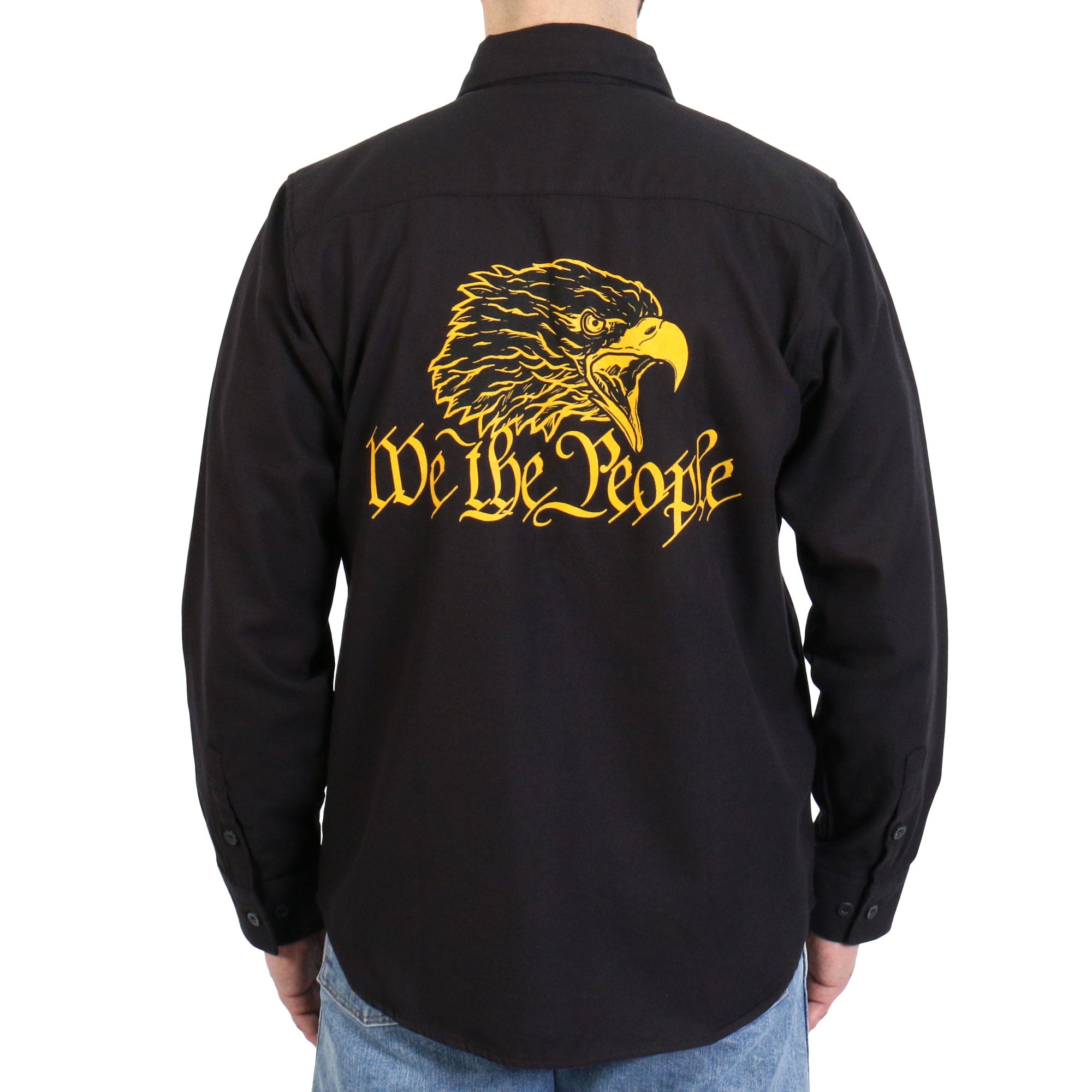 Hot Leathers FLM2114 We the People Long Sleeve Flannel