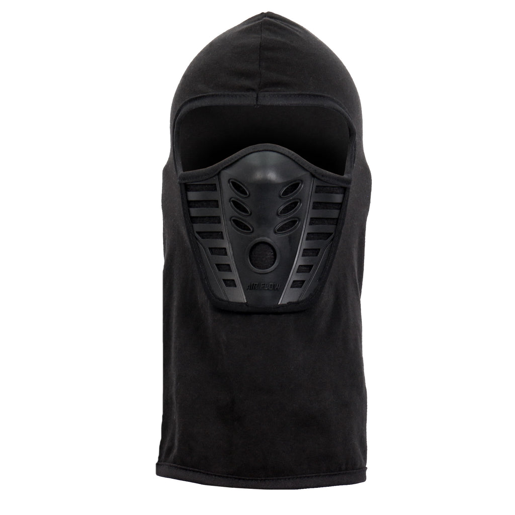 Hot Leathers Black Face Mask with Mouth Vent