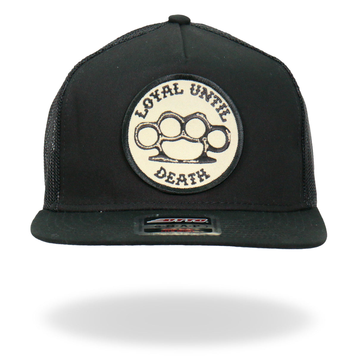 Hot Leathers GSH2015 Loyal Until Death Snapback Hat