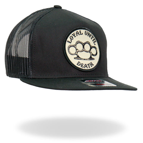 Hot Leathers GSH2015 Loyal Until Death Snapback Hat