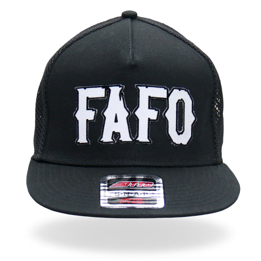 FAFO Patch and American Made Hat Combo, Camo