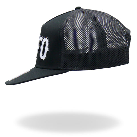 Hot Leathers FAFO Snapback Hat with Under Bill Print GSH4005