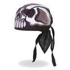 Hot Leathers Skull Head Lightweight Headwrap HWH1038