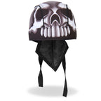 Hot Leathers Skull Head Lightweight Headwrap HWH1038