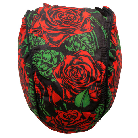 Hot Leathers Roses Lightweight Headwrap HWH1119