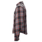 Hot Leathers Men's 'Deadman' Multi/Color Cotton Flannel Shirt - Button Front - Riding Protective Wear - JKM3010