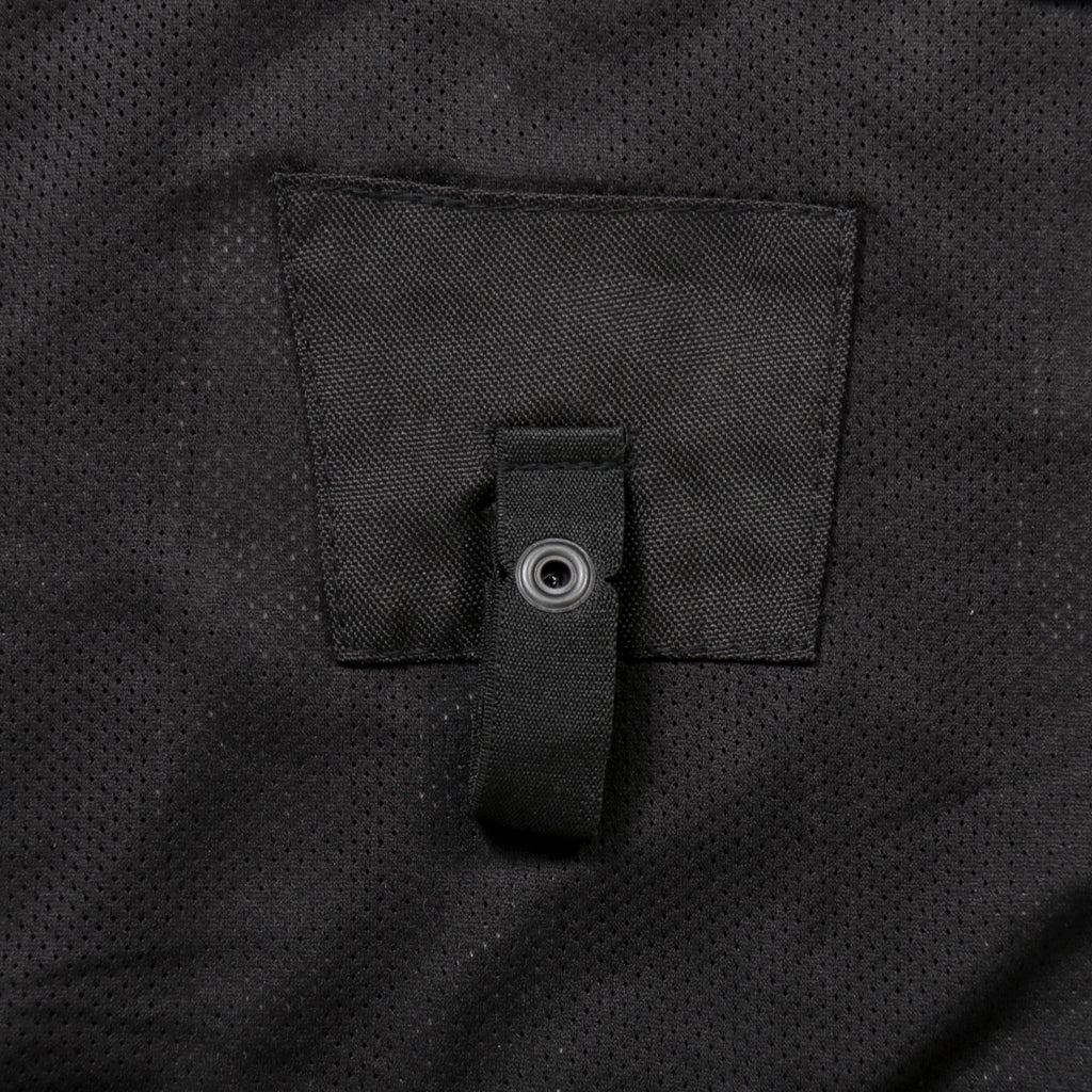 Hot Leathers JKM3010 Men's Black and Grey with Orange Armored Flannel Shirt