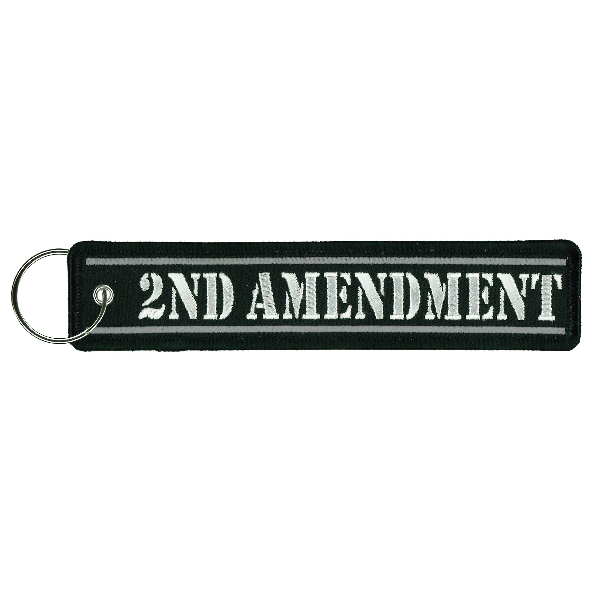 Hot Leathers 2nd Amendment Key Chain Fob
