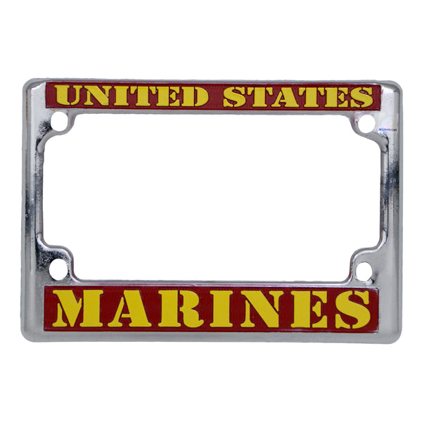 US Marines Motorcycle License Plate Frame | Hot Leathers