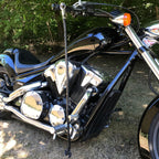 Hot Leathers MWH1101 ‘Get Back’ Genuine Black Leather Whip