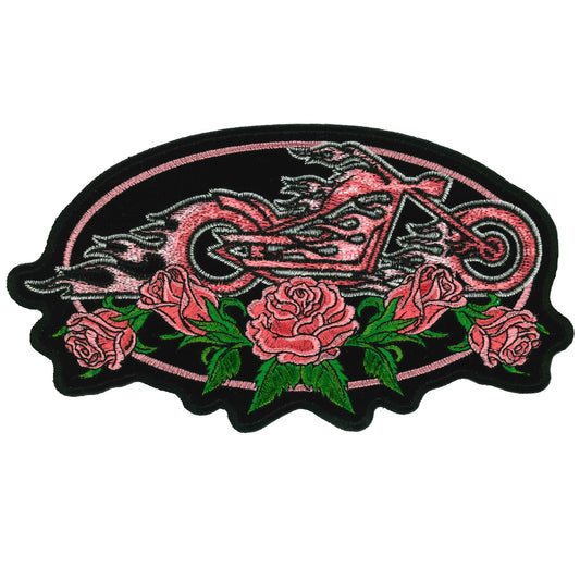 PATCH ROSE OVAL 5"