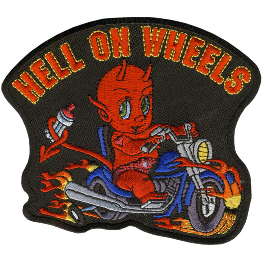 Hot Leathers Hell on Wheels Patch