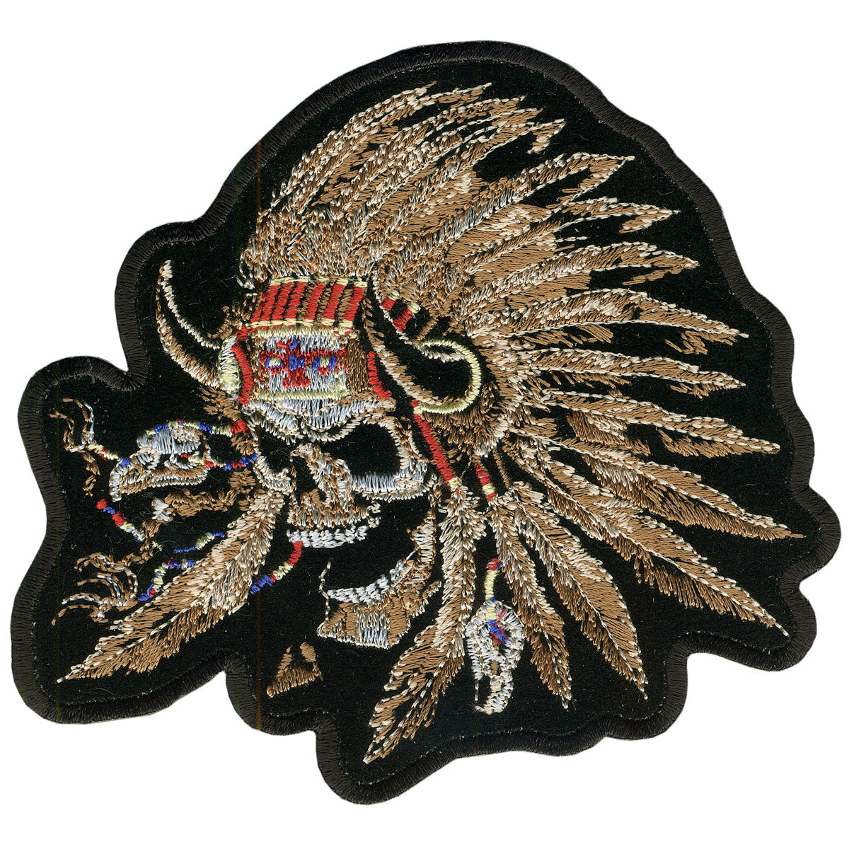 PATCH INDIAN SKULL 5