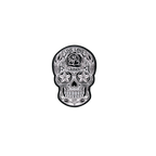 Hot Leathers Sugar Skull Embroidered Patch - 5" W x 8" H - Iron-On or Sew-On - PPA6197