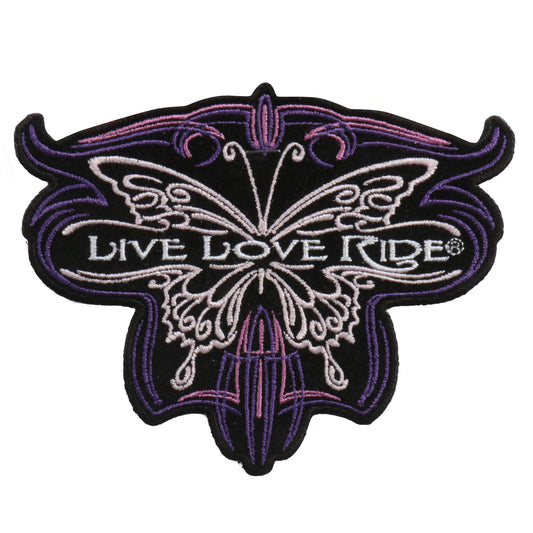 PATCH METALLIC BUTTERFLY 5"