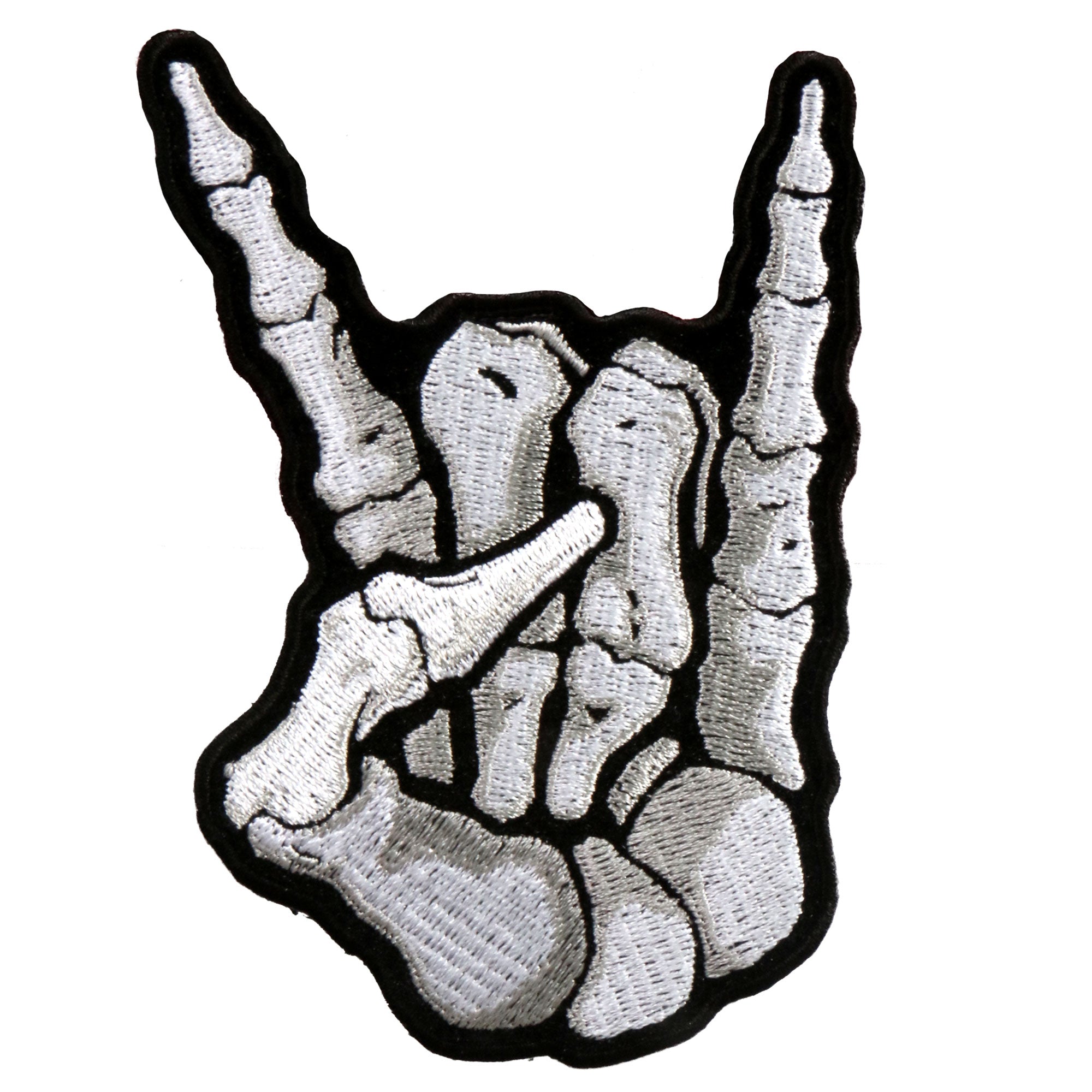 PATCH SKELETON DEVIL HORNS 3