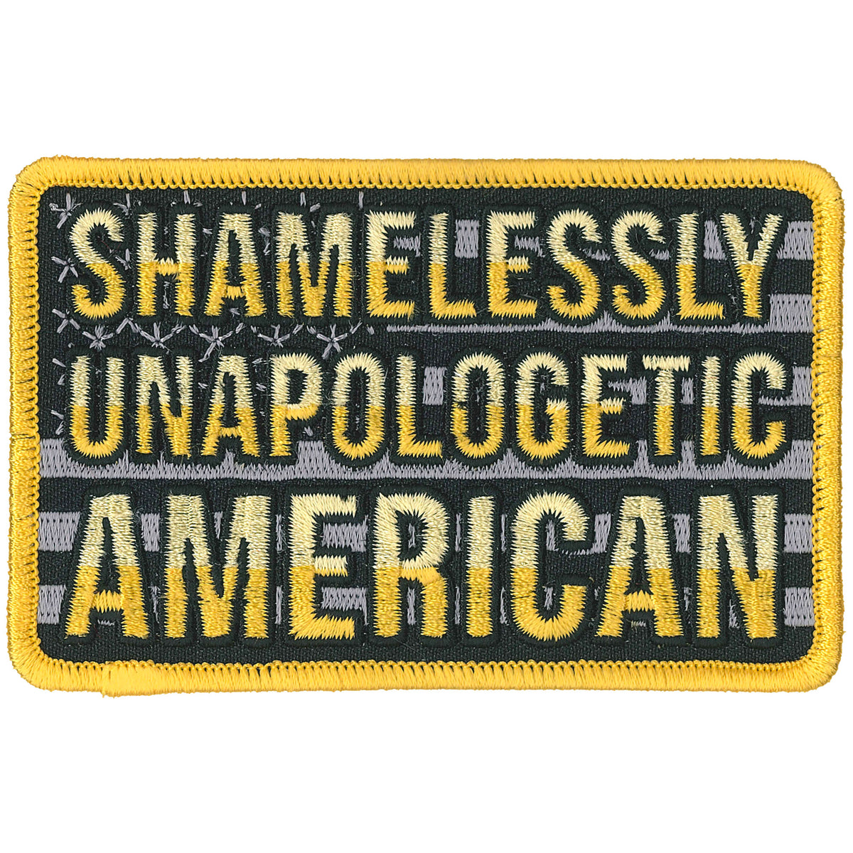 PATCH UNAPOLOGETIC FLAG