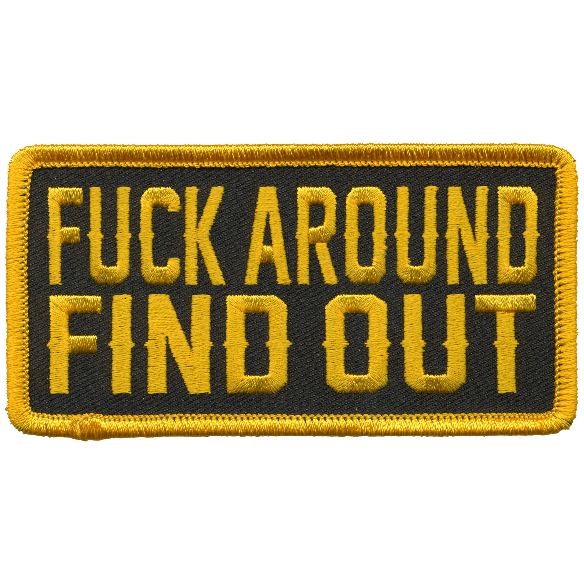 PATCH FUCK AROUND FIND GOLD