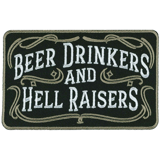 Hot Leathers Beer Drinkers And Hell Raisers Patch