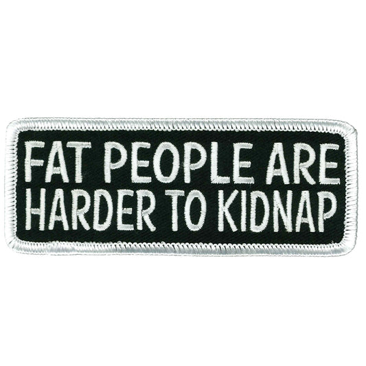 Hot Leathers Fat People Are Harder To Kidnap Patch