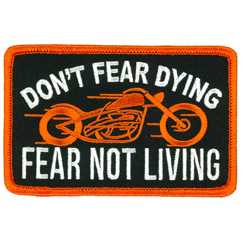 Hot Leathers Don't Fear Dying Patch