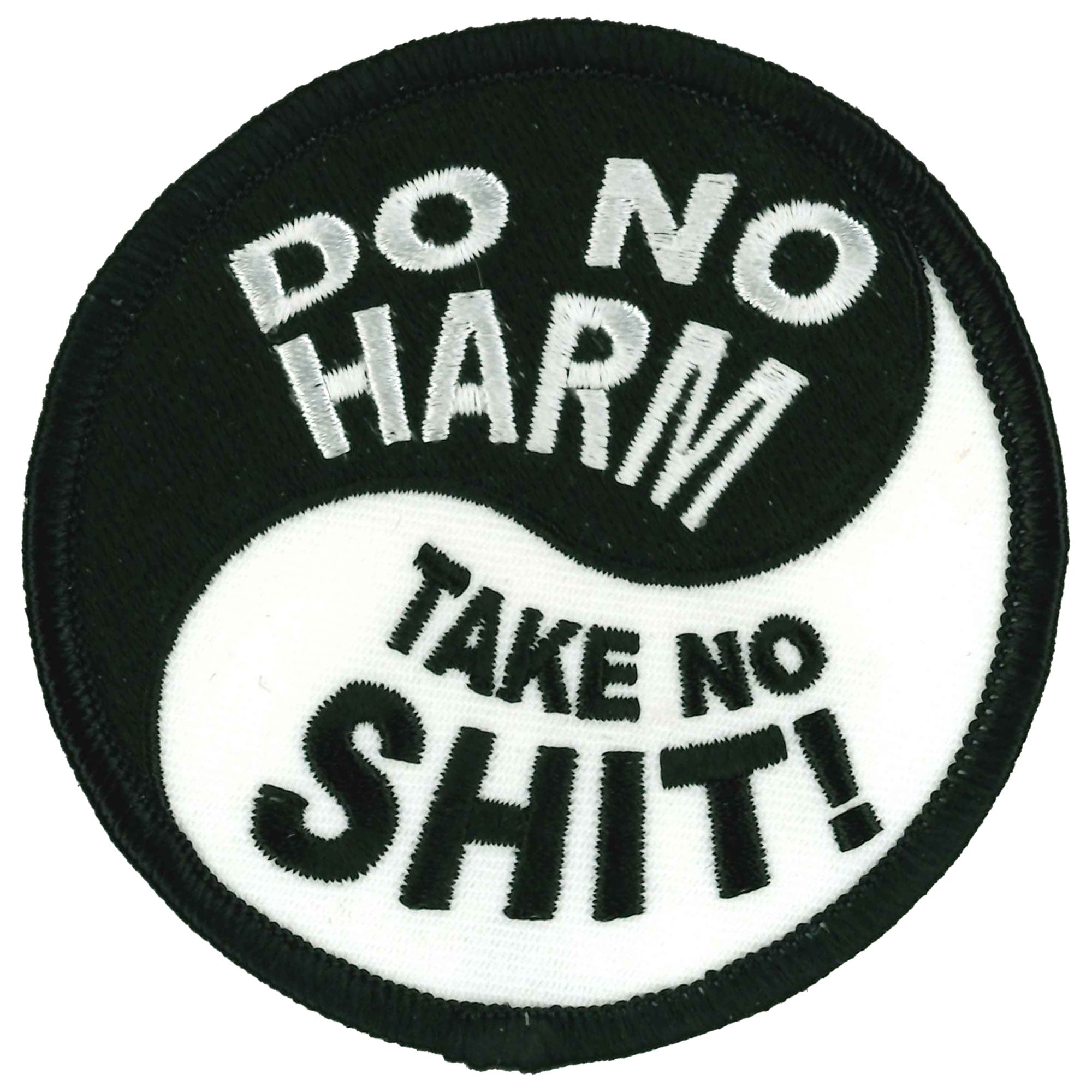 PATCH DO NOT HARM TAKE NO SHIT – Hot Leathers