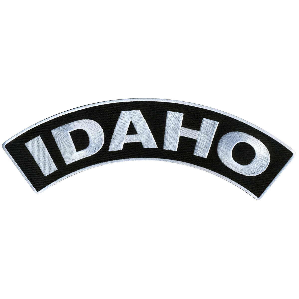 Hot Leathers Idaho 12” X 3” Top Rocker Patch