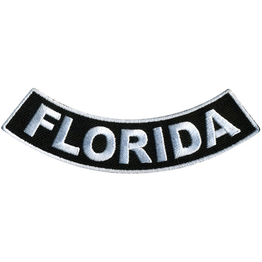 Hot Leathers Florida 4” X 1” Bottom Rocker Patch