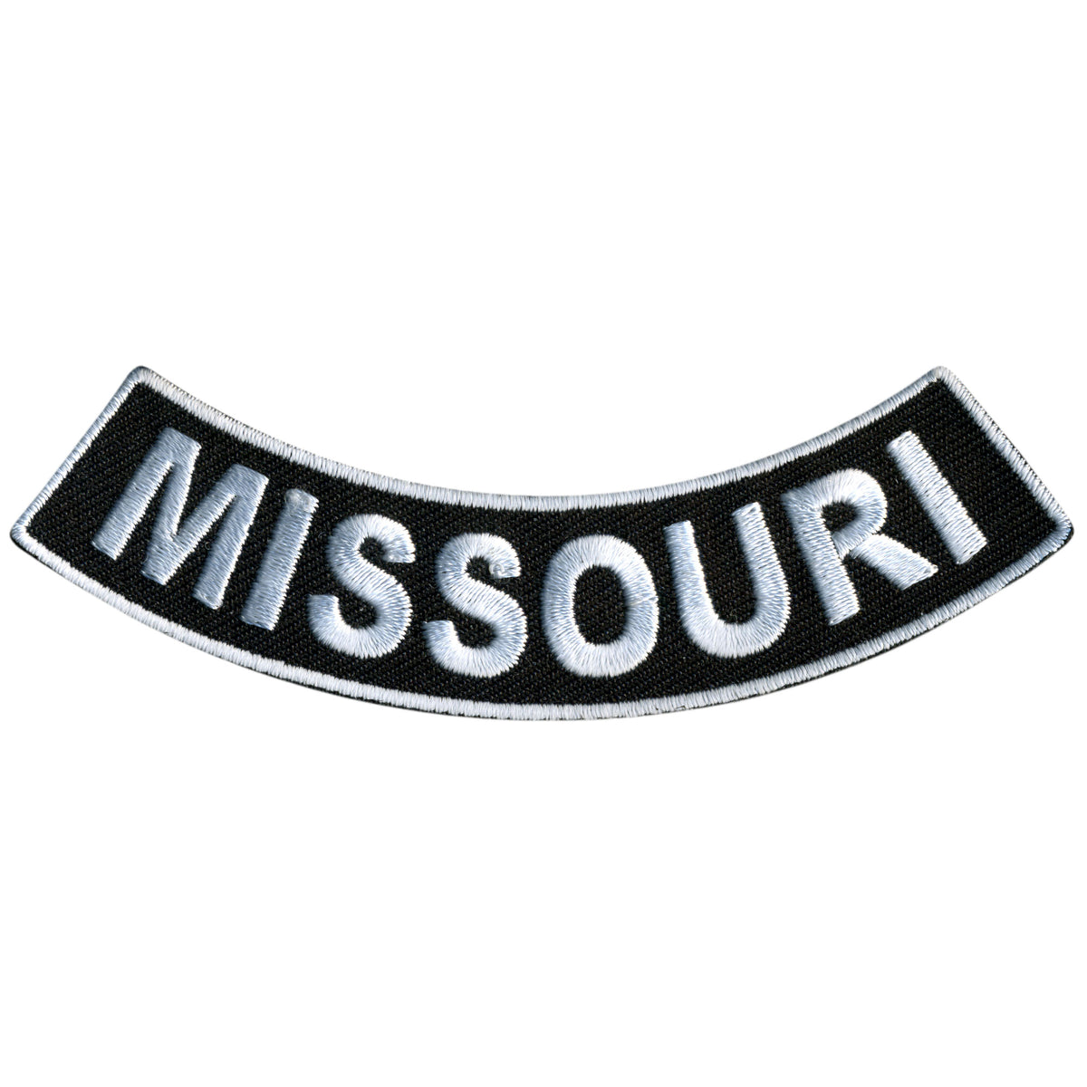 Hot Leathers Missouri 4” X 1” Bottom Rocker Patch