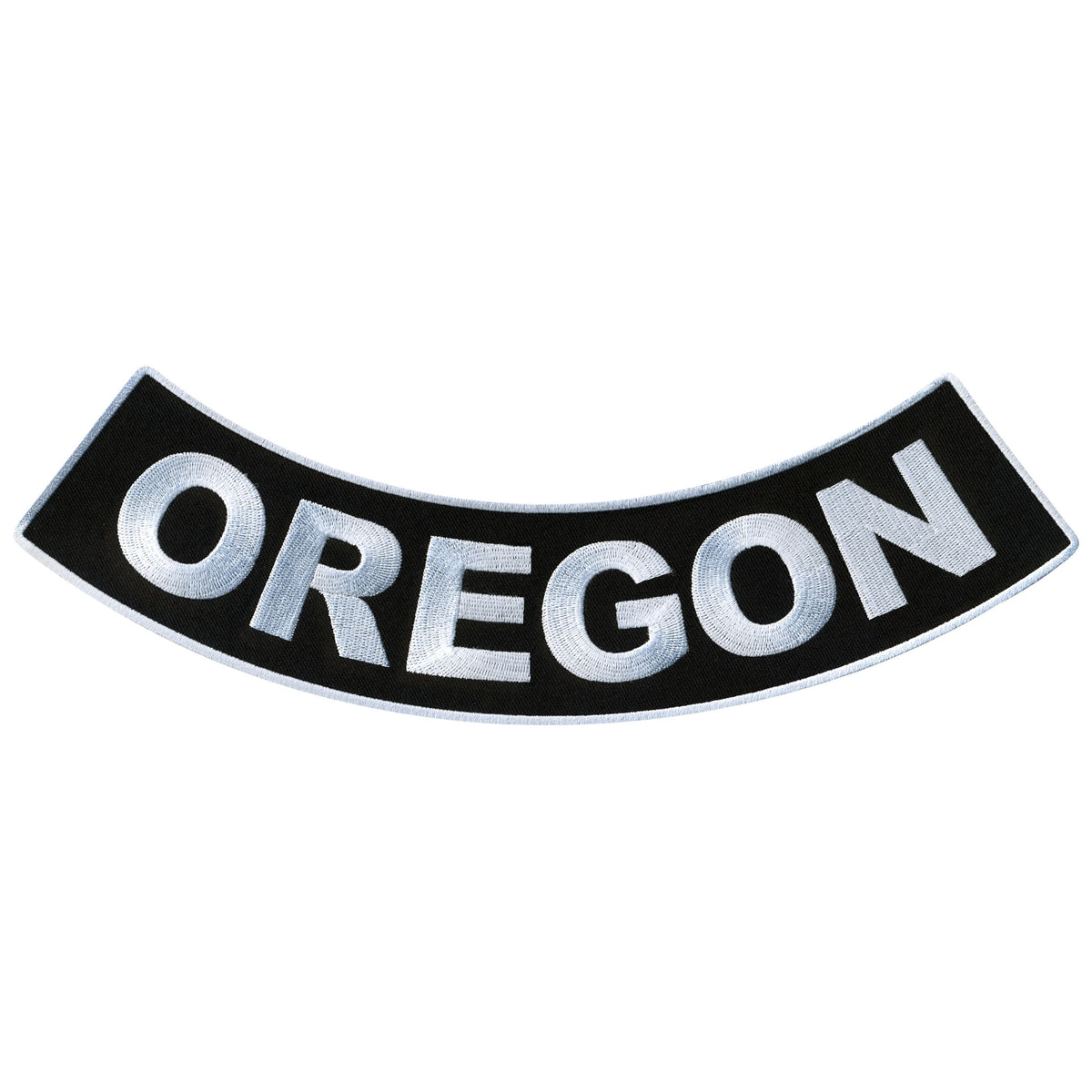 Hot Leathers Oregon 12” X 3” Bottom Rocker Patch