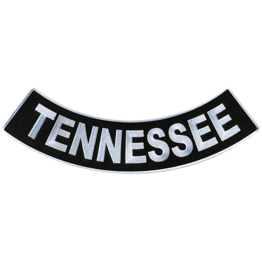 Hot Leathers Tennessee 12” X 3” Bottom Rocker Patch